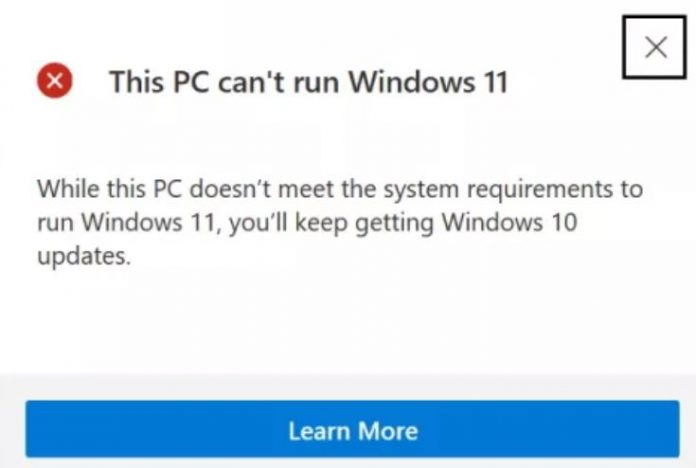 This PC cant run Windows 11 error solved.