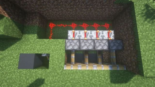 How to make a secret entrance in Minecraft and use a secret entrance