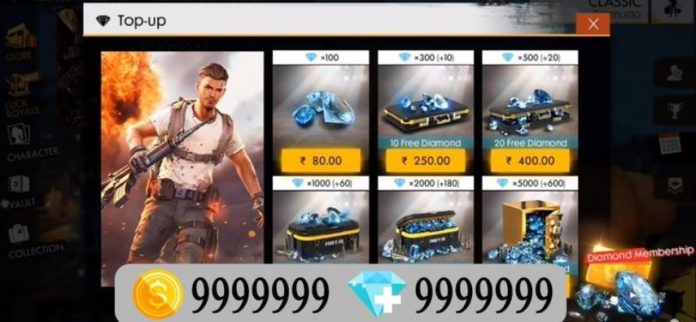 Free Fire Max Double Diamond Top Up Trick 100% Diamond Bonus : Get Double Top Up Diamonds in ff Max.