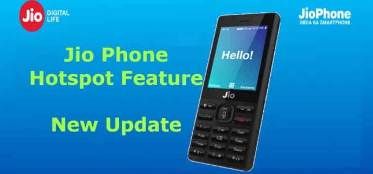 how to on hotspot in jio phone: jio phone hotspot enable setting and code : internet sharing in jio phone – 2022.